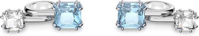 Swarovski MIL003 Schmuck für Ohrhörer, Blau, Silberfarben 5619485 Neuheit 2022