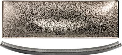 Eisch Vorteilset 2 Stück Platte 307/29 platin GOLD RUSH 74530729 und Geschenk