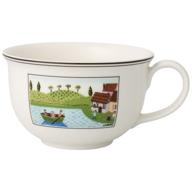 Villeroy & Boch Vorteilset 6 Stück Charm & Breakfast Design Naif Café au lait