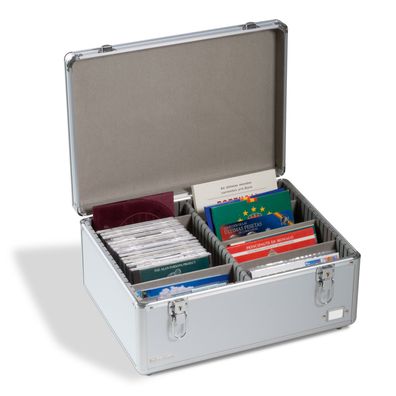 Leuchtturm 316530 Sammelkoffer Cargo Multi XL Box für Postkarten und Münzsätze