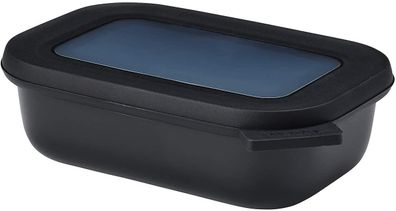 Mepal 4 Stück multischüssel cirqula rechteckig 500 ml - nordic black 106251041100