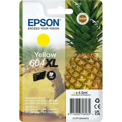 EPSON 604XL Tintenpatrone yellow C13T10H44010 Epson XP-2200