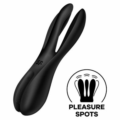 Threesome 2 Vibrator wibrator Black