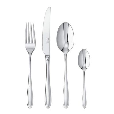 Sambonet Dream Edelstahl versilbert Besteck 24tlg. Mono S0011-S00014-52715-81