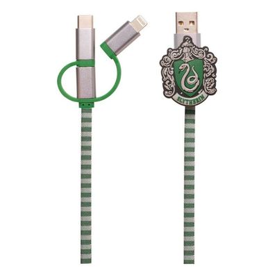 Harry Potter Hogwarts Scarf 3-in-1-Kabel Slytherin