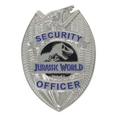 Jurassic World Ansteck-Pin Limited Edition Replica Security Officer