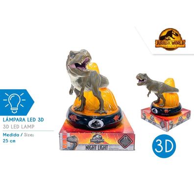 Jurassic World - 3D LED Nachtlampe