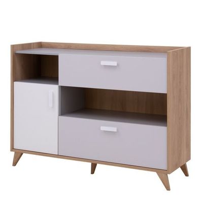 Kommode Mood 05 Sideboard Schubladenschrank mit tür und 2 Schubladen