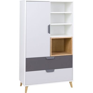 Schrank Joker 05 Kommode Highboard Hochschrank mit 2 Schubladen