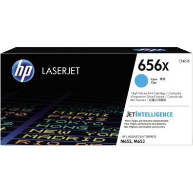 HP Toner 656X CF461X CF461X 22.000Seiten Seiten cyan