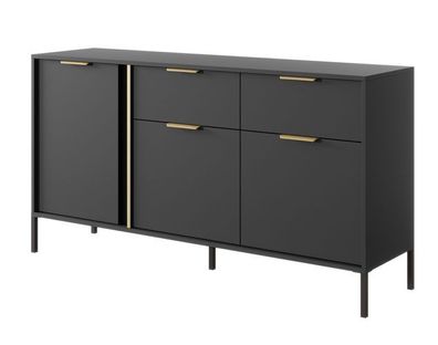 Kommode Lars B Sideboard 153 x 81 x 39,5 cm 3 Türen 2 Schubladen