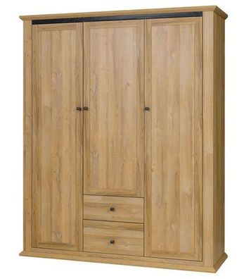 Kleiderschrank MEZO MZ3 Schrank 165x200x54 cm 3 Türen 2 Schubladen