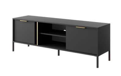 Fernsehschrank Lars G Tv-Schrank 153 x 53 x 39,5 cm Lowboard 2 Türiger Unterschrank