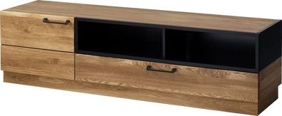 Fernsehschrank Mosaic 25 Lowboard Unterschrank Eiche Massivholz - fronten