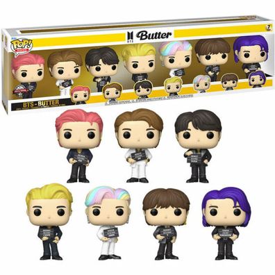 BTS POP! Rocks Vinyl Figuren 7er-Pack Butter 9 cm