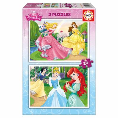 PUZZLE 2x20 DISNEY Princesses 16846 EDUCA