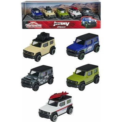 Majorette Suzuki Jimmy Cars Geschenkpackung, 5tlg