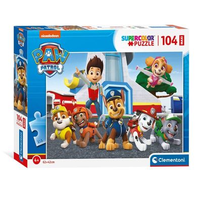 Clementoni Maxi Puzzle PAW Patrol, 104 Teile