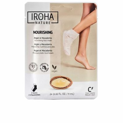 Iroha Nature Argan y Macadamia Nourishing Socks 1 U