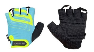 Handschuhe FORCE SPORT blau gelb