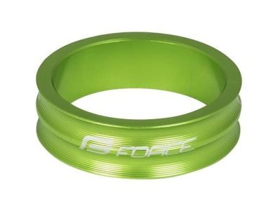 spacer headset FORCE 1 1/8" AHEAD 10 mm Al. green