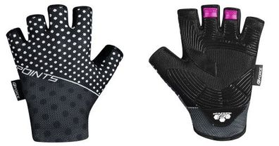 Handschuhe F POINTS LADY schwarz-grau