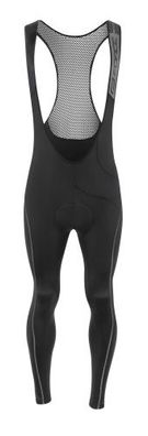 Trägerhose FORCE REFLEX LINE mit Pad in schwarz 0 °C bis + 10 °C