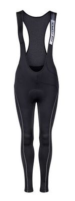 Trägerhose REFLEX LINE LADY mit Pad in Schwarz