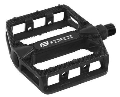 Pedale FORCE BMX HOT Aluminium, schwarz