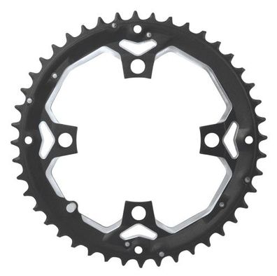 Kettenblatt 44 Zähne Al,10s, schwarz