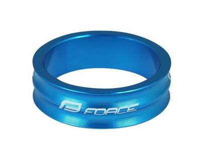 spacer headset FORCE 1 1/8" AHEAD 10 mm Al. blue