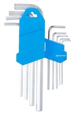 9erSet Sechskantschlüsseln FORCE ECO 1,5-10mm, im Halter er