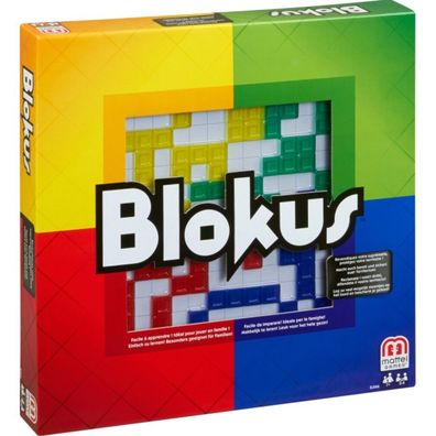 Mattel Games BJV44 - Blokus Classic, Brettspiel, Gesellschaftsspiel