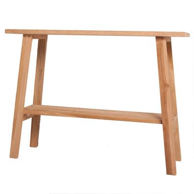 Teak Konsole GEMI-new ca. L100cm Natural Konsolentisch Flurtisch Beistelltisch