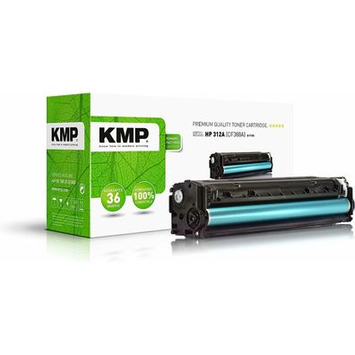 KMP H-T195 schwarz Toner ersetzt HP 312A (CF380A)