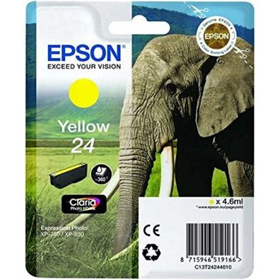 EPSON 24 / T2424 gelb Tintenpatrone