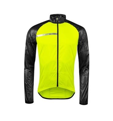 Jacke FORCE Windpro KID 128 - 164 fluo-schwarz + 10 °C bis + 15 °C