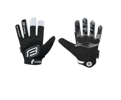 Handschuhe FORCE KID MTB Autonomy schwarz