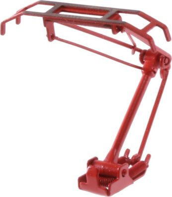 Sommerfeldt 701 H0 Einholmstromabnehmer rot (Paar) - OVP NEU