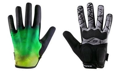 Handschuhe FORCE MTB CORE fluogreen