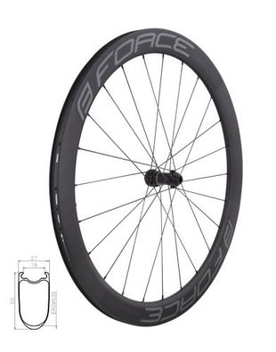 wheel front road F. TEAM SP CARBON DISC 50 clincher