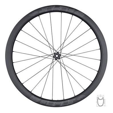 Force wheel Rear road TEAM SP CARBON DISC 40 clincher