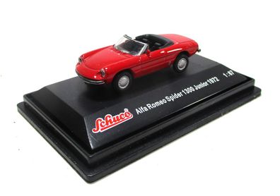 Schuco H0 1/87 Alfa Romeo Spider 1300 Junior 1972 - OVP (125-01)