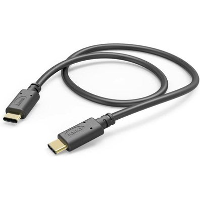 hama USB C Kabel 1,5 m schwarz