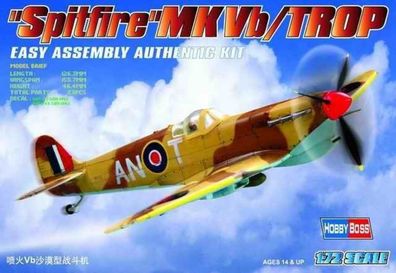 Hobby Boss 1:72 80213 Spitfire MK. Vb TROP