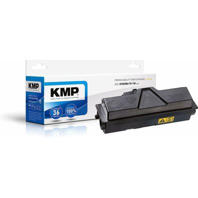 KMP H-T14 schwarz Toner ersetzt Kyocera TK-130