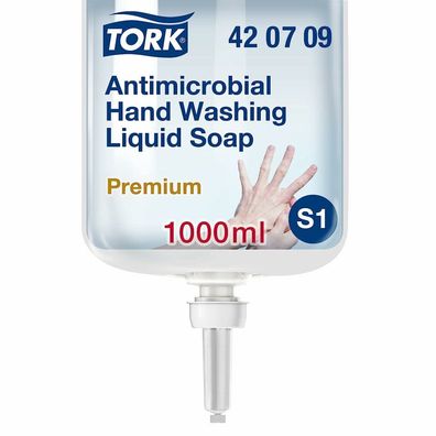 TORK Premium Händedekontaminationsseife Flüssigseife 1,0 l