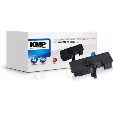 KMP K-T83CX cyan Toner ersetzt Kyocera TK-5230C