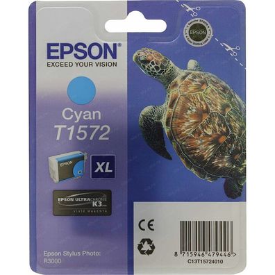 EPSON T1572XL cyan Tintenpatrone