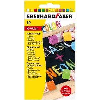 Eberhard FABER Colori Kreide farbsortiert 12 St